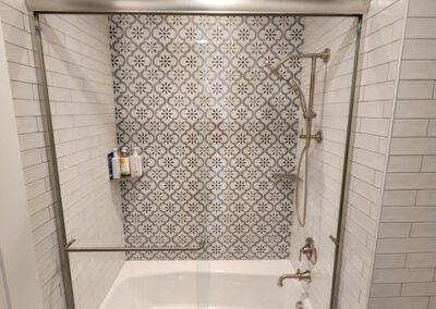 Beautiful new custom shower