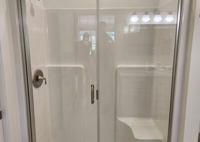 Clear shower